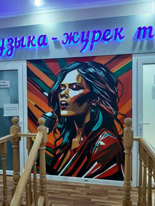 Роспись стен от художника