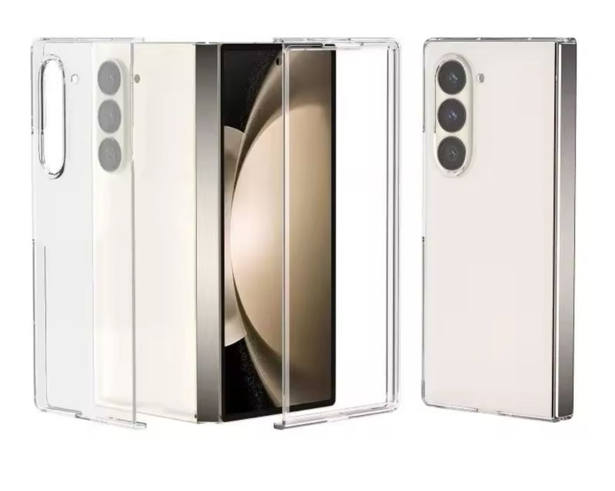 Samsung Z FOLD 2 3 4 5 6 - Husa Transparenta Fata + Spate Ultra Slim