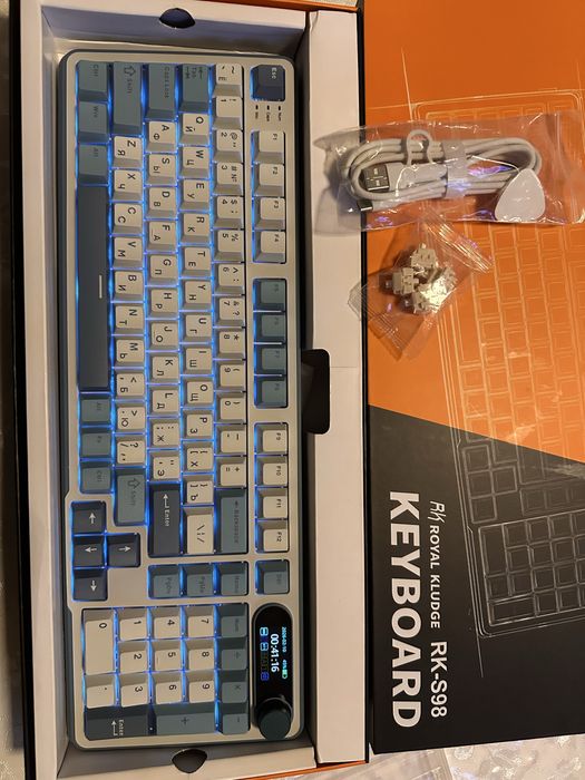 Royal Kludge RK-S98 клавиатура срочний сотлади