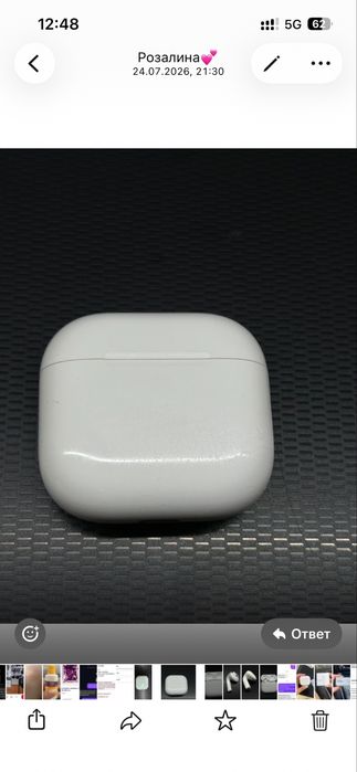 Продам наушники Airpods4