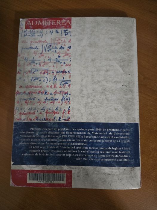 Culegeri admitere politehnica (mate si info)