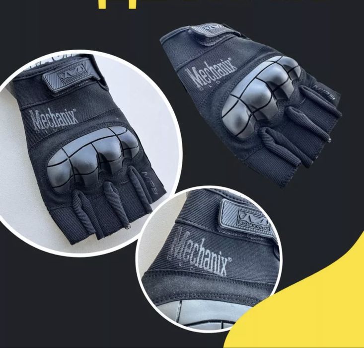 Перчатки тактические без пальцев. Barmoqlari ochiq taktik qo'lqoplar