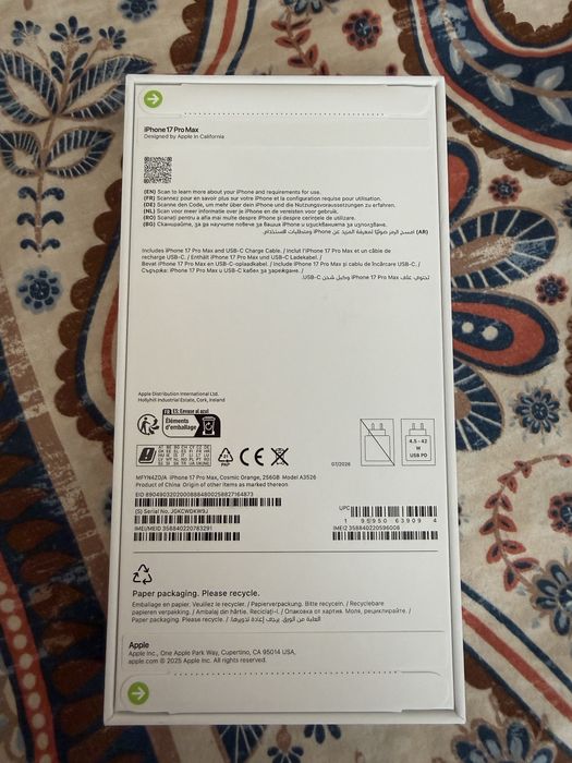 Iphone 17 pro max 256GB NEW