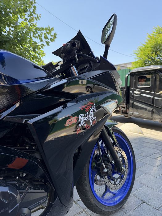 Yamaha R3 2024, 400 кубов, 5500 км