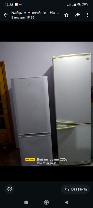 Продам два штук холодильник почти новый