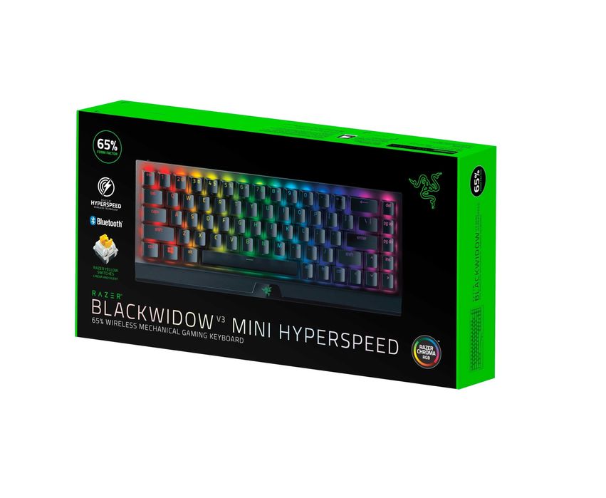 } Клавиатура игровая Razer BlackWidow V3 Mini HyperSpeed Green Switch