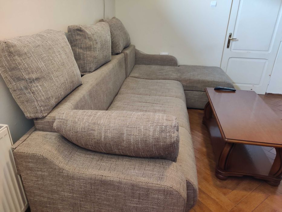 Colțar extensibil  3.10 m, cu ladă depozitare