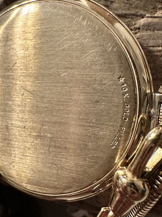 Omega джобен часовник с дата