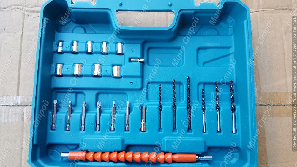 Акумулаторен Ударен Винтоверт МАКИТА / MAKITA550DWE 24V 5Ah 2 Батерии