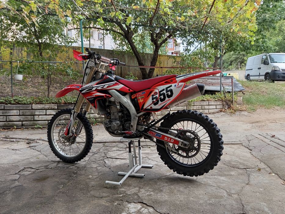 Honda crf 450x стартер и регистрация