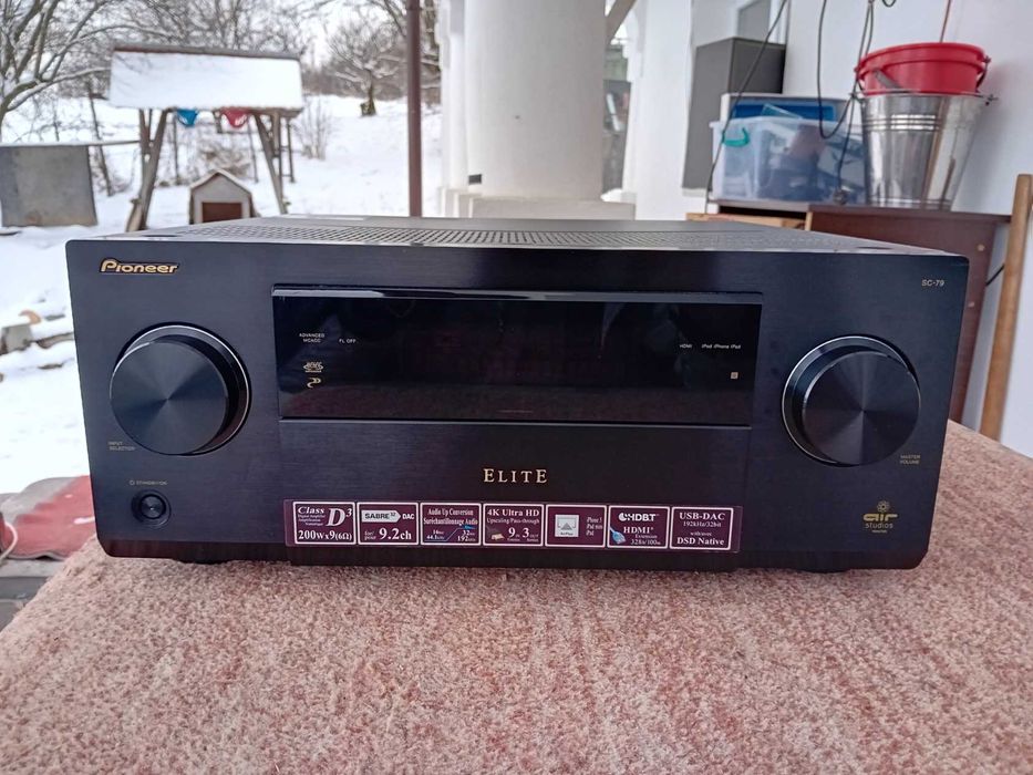 AVR Pioneer SC 79 ELITE 9 canale audio, Dolby atmos, Bluetooth, ca nou
