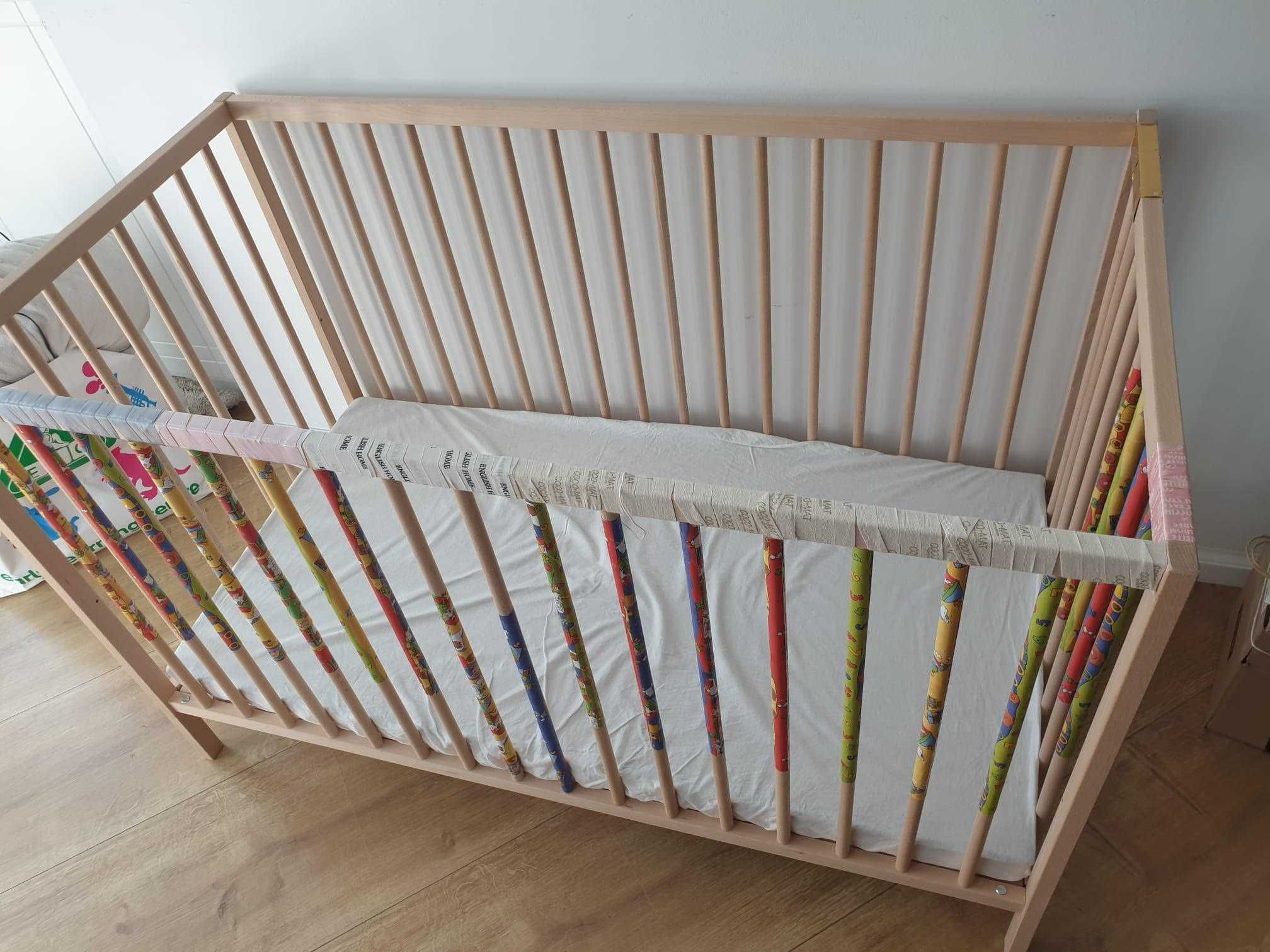 Ikea baby hot sale cot bed