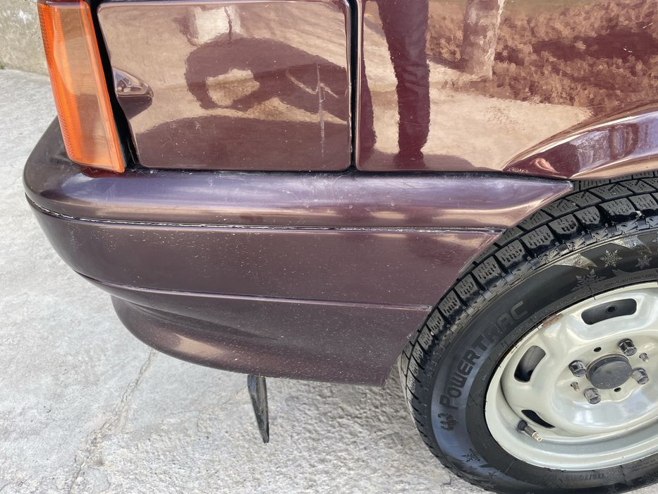 Бампер ваз задний бордовый