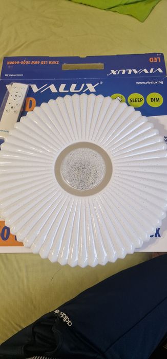 Led плафон нов бял.