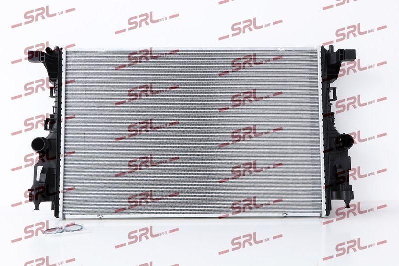 Radiator apa Mercedes Clasa A W177 2018-, Clasa CLA C118 2019-2025, Clasa GLA H247 2020-, 2.0 T, 703x455x32mm, fagure brazat, OE 0995005901, SRLine