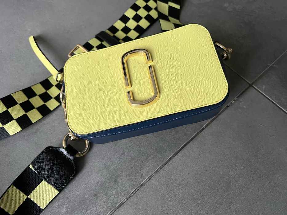 Marc Jacobs жълта чанта Snapshot