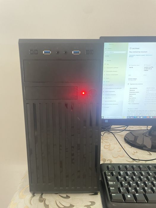 Продам срочно компьютер intel Core i3-4160
