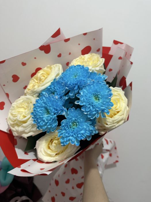 цветы от 10-15к,с доставкой