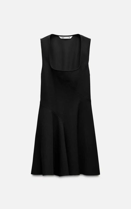 Zara little black dress размер С