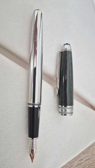 Stilou Montblanc Solitaire Carbon Steel No. 146 Le Grand