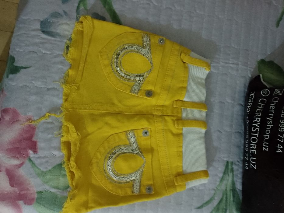 Продаётся детские юбочки и шортики