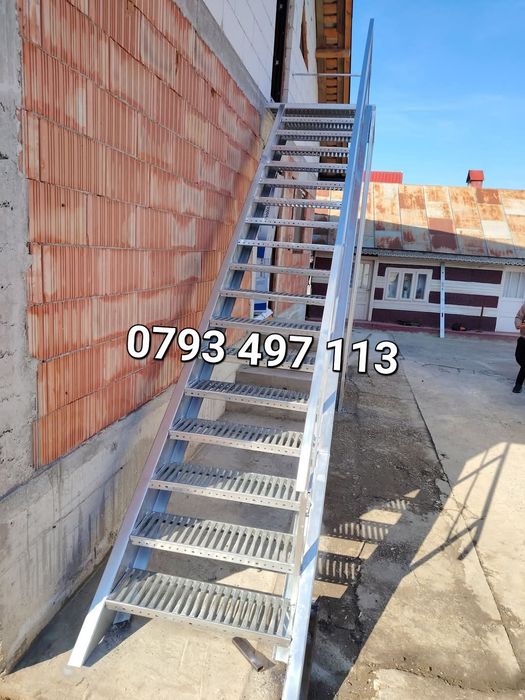 Scări metalice galvanizate la orice demisiune asiguram transport ori u