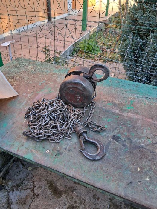 Ръчна верижна лебедка