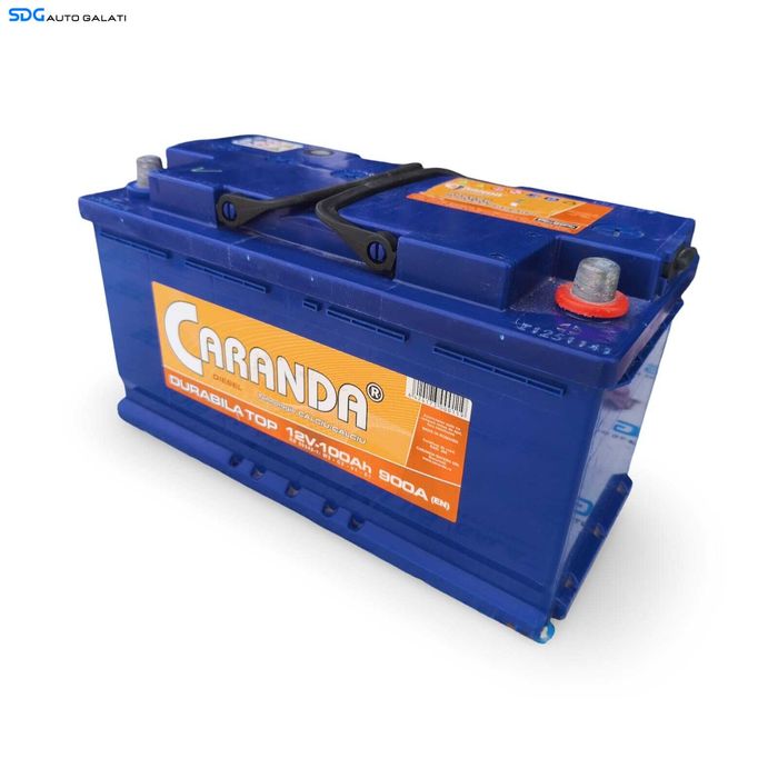 Baterie Acumulator Auto 100AH 900A Caranda Durabila Top Volkswagen Audi Seat Skoda Ford Opel Toyota BMW Mercedes Renault Peugeot Dacia [LS1355]