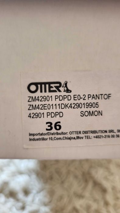 Pantofi cu toc Otter, numar 36