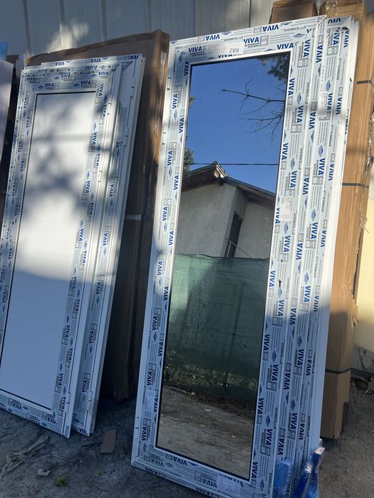 Врати за баня алуминиеви ПВЦ по размер на клиента ЕКСПРЕСНО 2-5дни