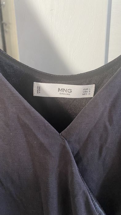 Сарафан темно серый Манго