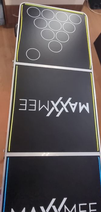 Преносима LED маса за биър понк Maxxmee