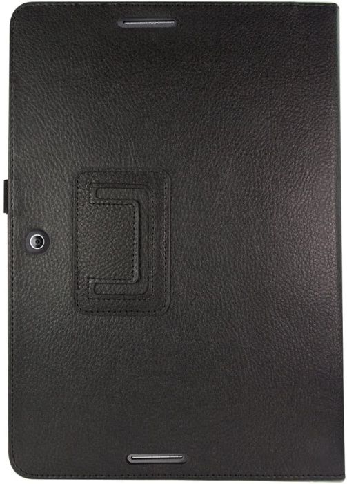 Защитен, Предпазен черен кожен калъф за таблет Asus Memo Pad 10 ME102A