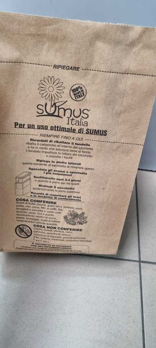 Punga de gunoi din hartie reciclata