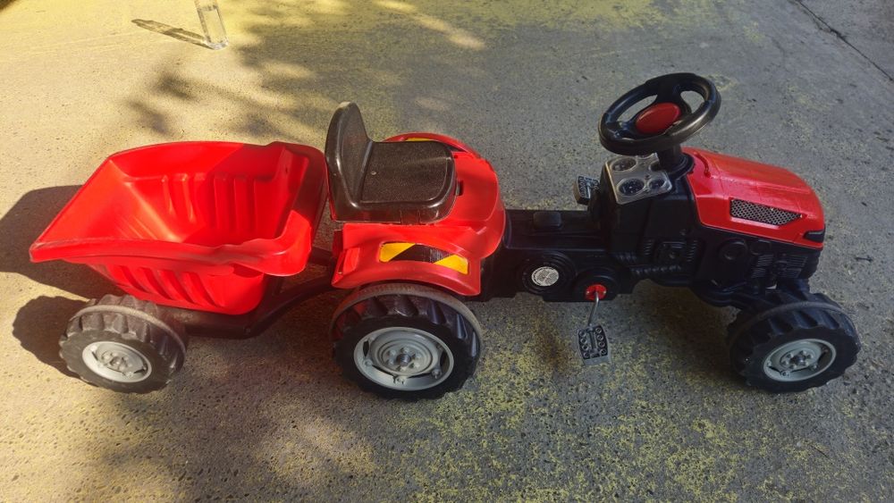 Tractor copii cu remorcă