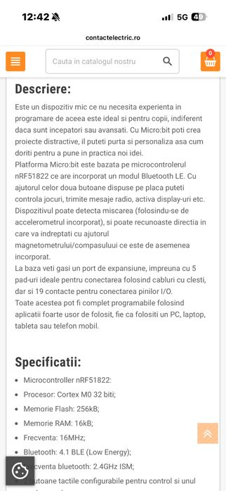 Placa de baza Microbit Matrix:bit OKY6001