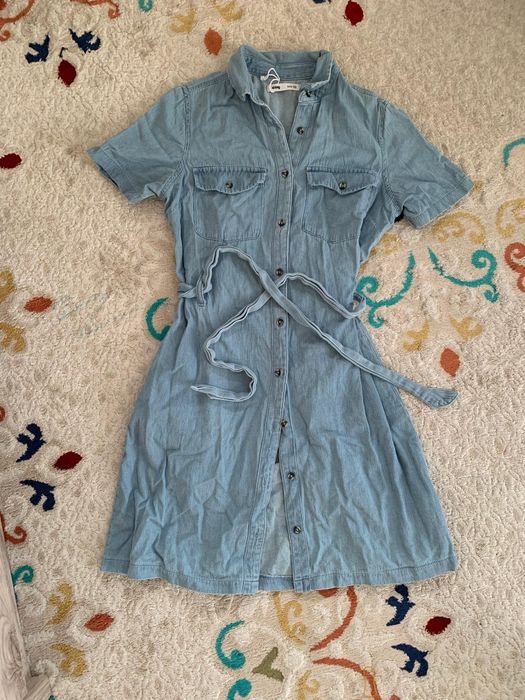 Лёгкое джинсовое платье