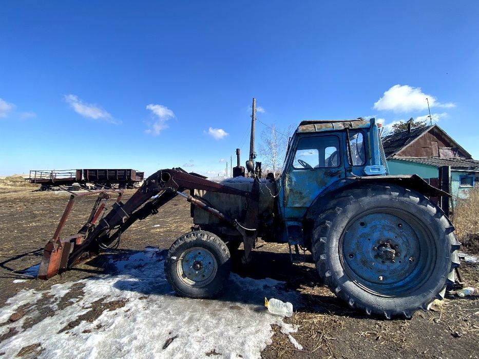 Трактор МТЗ 80 находу