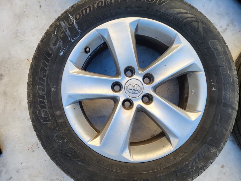 Продам комплект дисков с летней резиной