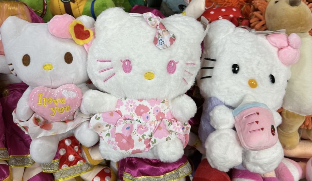 Плюшени играчки Хело Кити 30см, плюшена играчка Hello Kitty