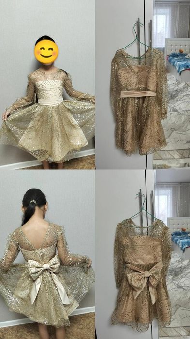 Красивые платья на девочку от 5-9 лет