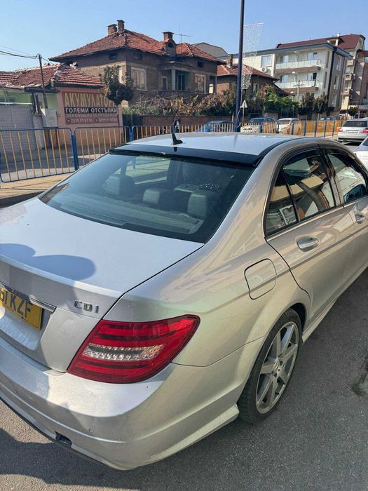 Спойлер за задно стъкло - Mercedes C w204, лип, багажник, мерцедес