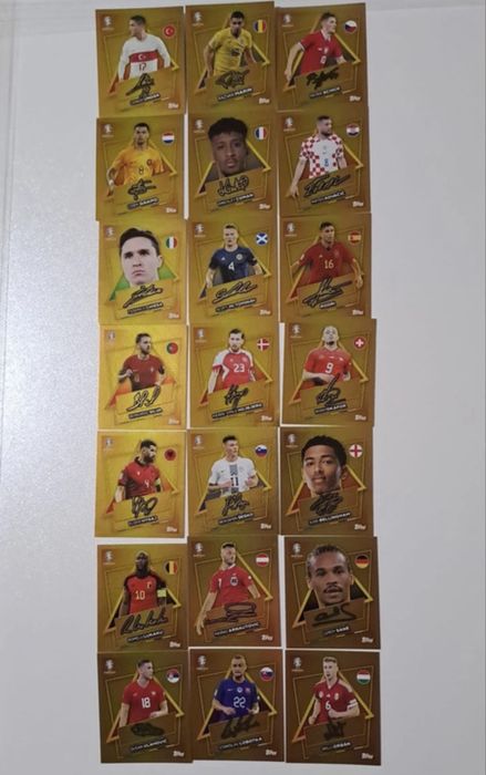 Stickere Topps Euro 2024 set complet