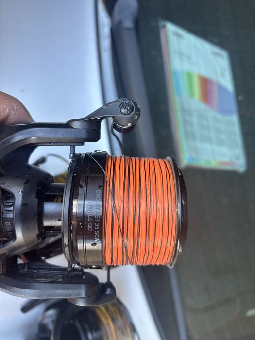 3 mulinete Daiwa crosscast 35 5000 QD