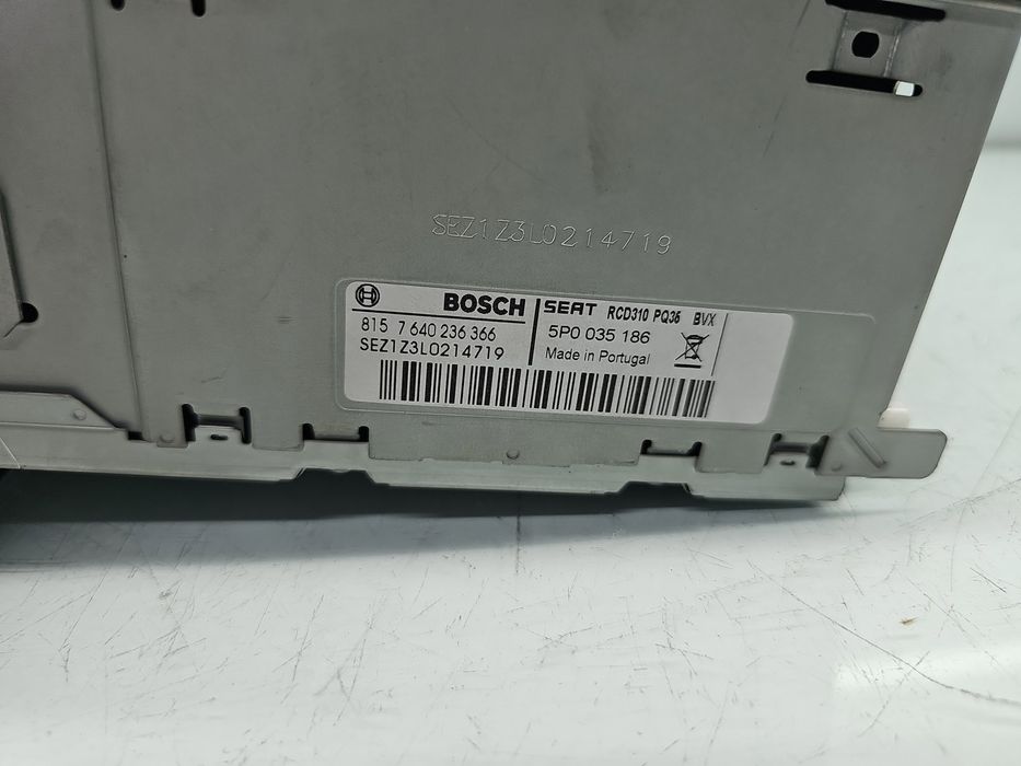 Radio CD Seat Leon (1P1) [Fabr 2005-2011] 5P0035186