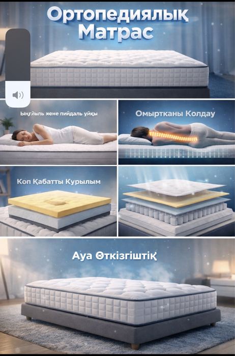 Ортопедический матрас прямой склад