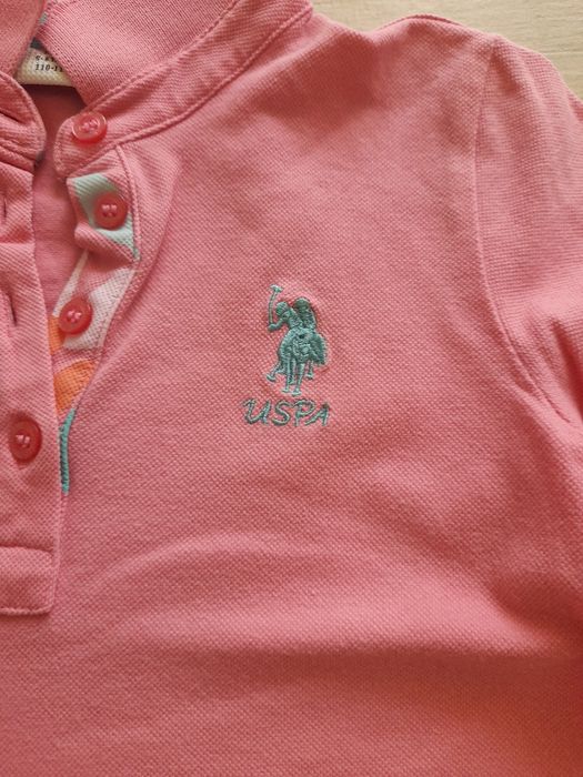 Тениска къс ръкав USPA за момиче