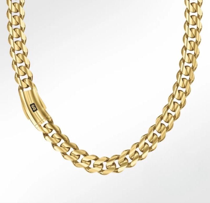 Set Cuban Monaco Classy  Placat. cu Aur 18k