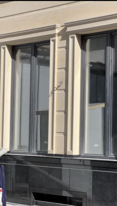 Usta granit travertin , установка гранит травертин балясина