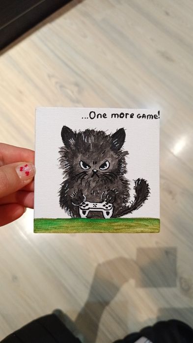 Миниатюи, ръчно рисувани магнитчета